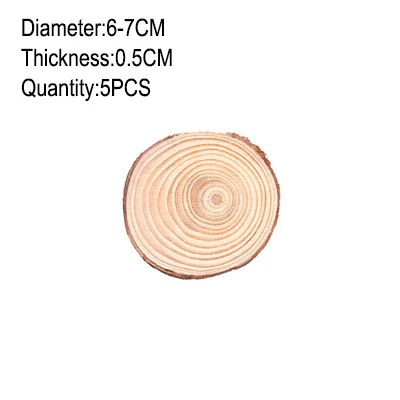 5pcs 6-7cm