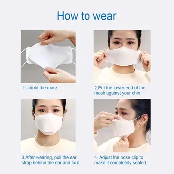 

PROMOTION NEW Face Mask Mask 3-Layer Protective Face Mask Mouth Mask Against Droplet Anti-fog and Dust-proof Mask Anti Smoke