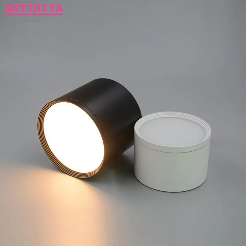 

Dimmable Surface Mounted LED Downlights 7W 9W 12W 15W18W COB LED Ceiling Spot Lights AC85-265V LED Ceiling Lamp Indoor Lighting