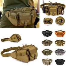 Мужской камуфляжный рюкзак, сумки на пояс, высокое качество, Оксфорд, большая сумка на талию наружная, Велоспорт, дорожные пакеты для путешествий, нагрудный пакет, портативный