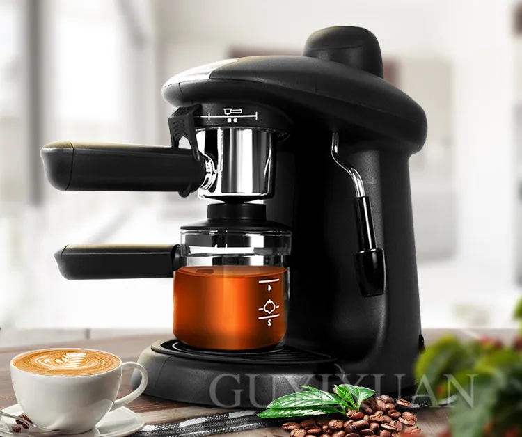 Italian coffee machine full semi-automatic small steam home cooking coffee pot milk foam Fancy coffee machine
