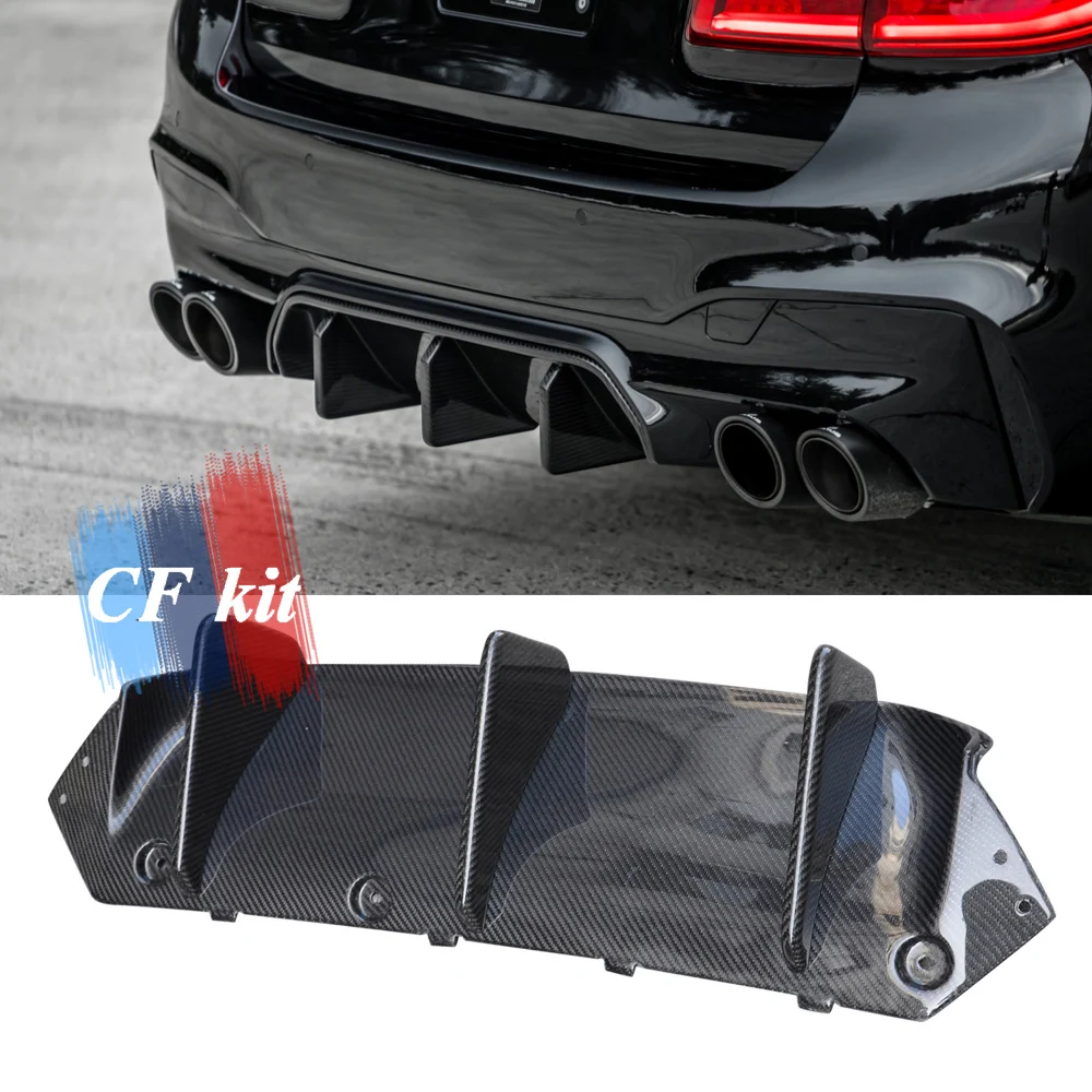 Задний спойлер из углеродного волокна с диффузором CF kit для BMW 5 серии F90 M5 задний