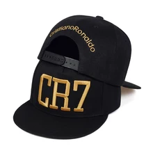 Высококачественная CR7 бейсболка с вышивкой, уличная хлопковая бейсболка в стиле хип-хоп, регулируемая модная кепка с козырьком, универсальные кепки