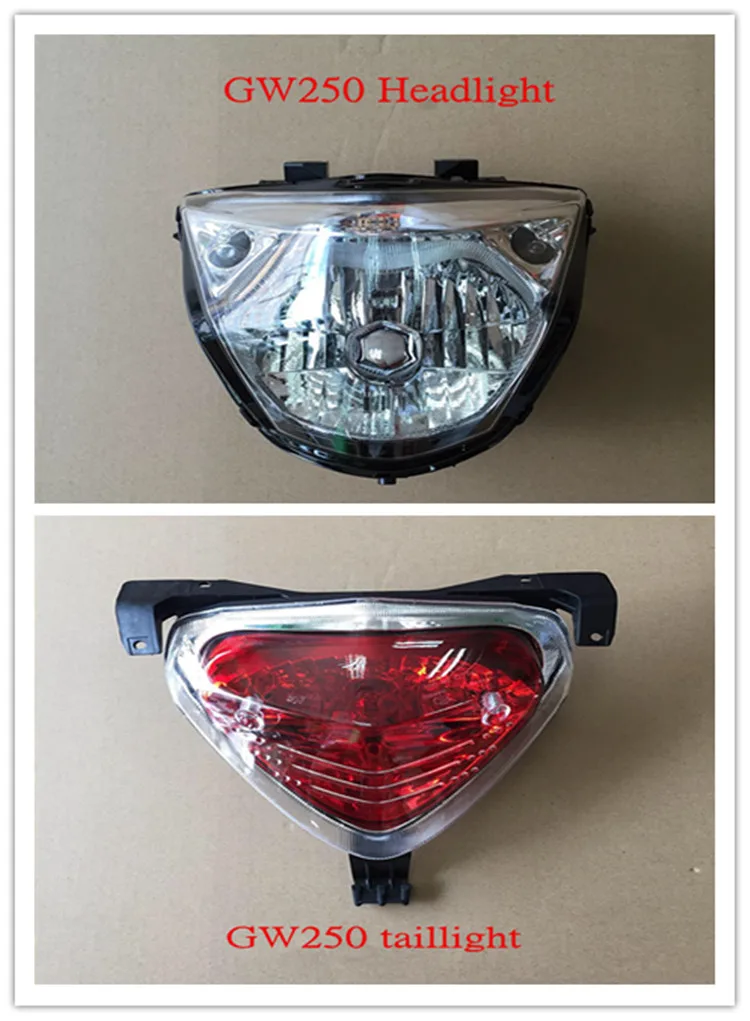

Подходит для Suzuki GW 250 мотоцикл фары задние фонари GW250/S/F GW250J-H фары задние фонари