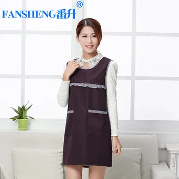 

Advertising vest solid color waterproof sleeveless apron LOGO long-sleeved hood waterproof and anti-fouling work