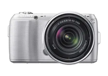 

USED Sony Alpha NEX-C3 16 MP Compact Interchangeable Lens Digital Camera Kit with 18-55mm Zoom Lens