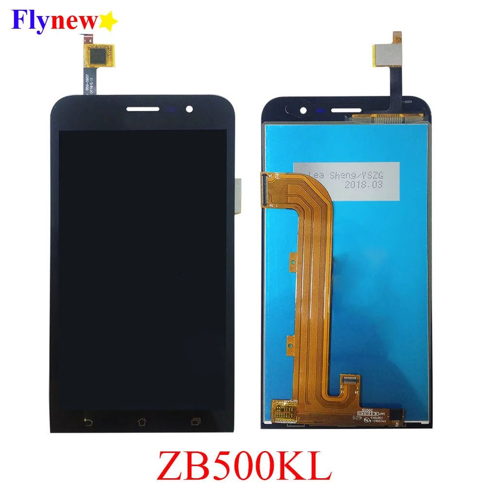 ЖК дисплей 5 0 дюйма для ASUS Zenfone Go ZB500KL X00AD Ecran сенсорный экран сенсорное Стекло в