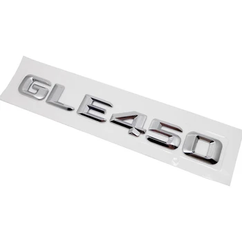 

For Mercedes Benz W204 W203 W211 W210 W212 W205 Cla Gla Glc Glk W124 GLE450 Chrome Numbers Letter Stickers Rear Trunk Lid Emblem