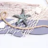 Creative Retro Mediterranean Log Color Whale Ocean Beach Marine Style Ornaments Decorative Home Wall Window Pendant Wooden Deco 5