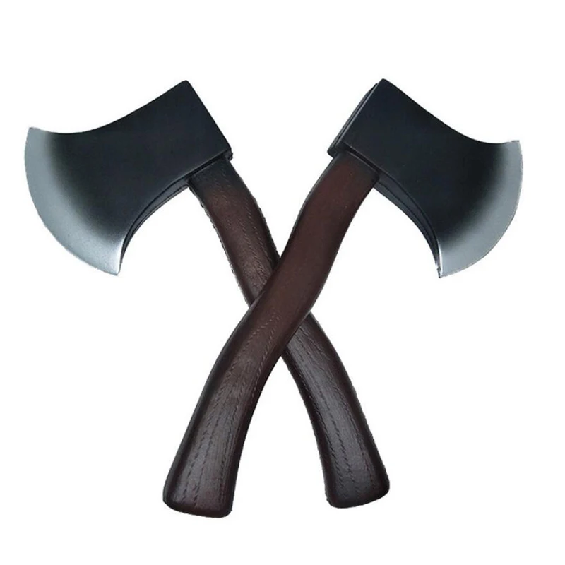 

30cm Fire Ax Cosplay Outdoor Survival Game Hunting Camping Party Weapon PU Props Children's Foam Toys Tactical Ax Playing