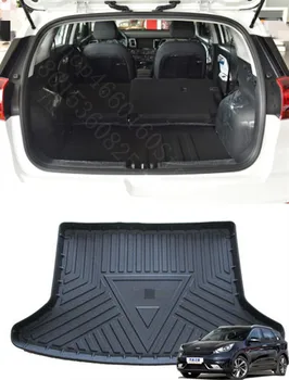 

Puou Non-Slip Waterproof For KIA Niro 2017-19 Mat Rear Trunk Liner Cargo Floor Tray Carpet Guard Protector Car Accessorie