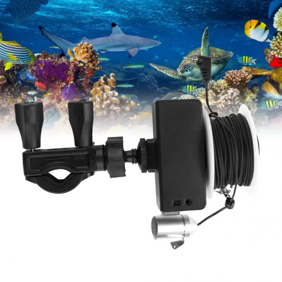 Беспроводной рыболокатор 720 P/30F 300W HD 2,4G Wifi Беспроводная подводная инфракрасная камера с ночной камерой для рыбалки