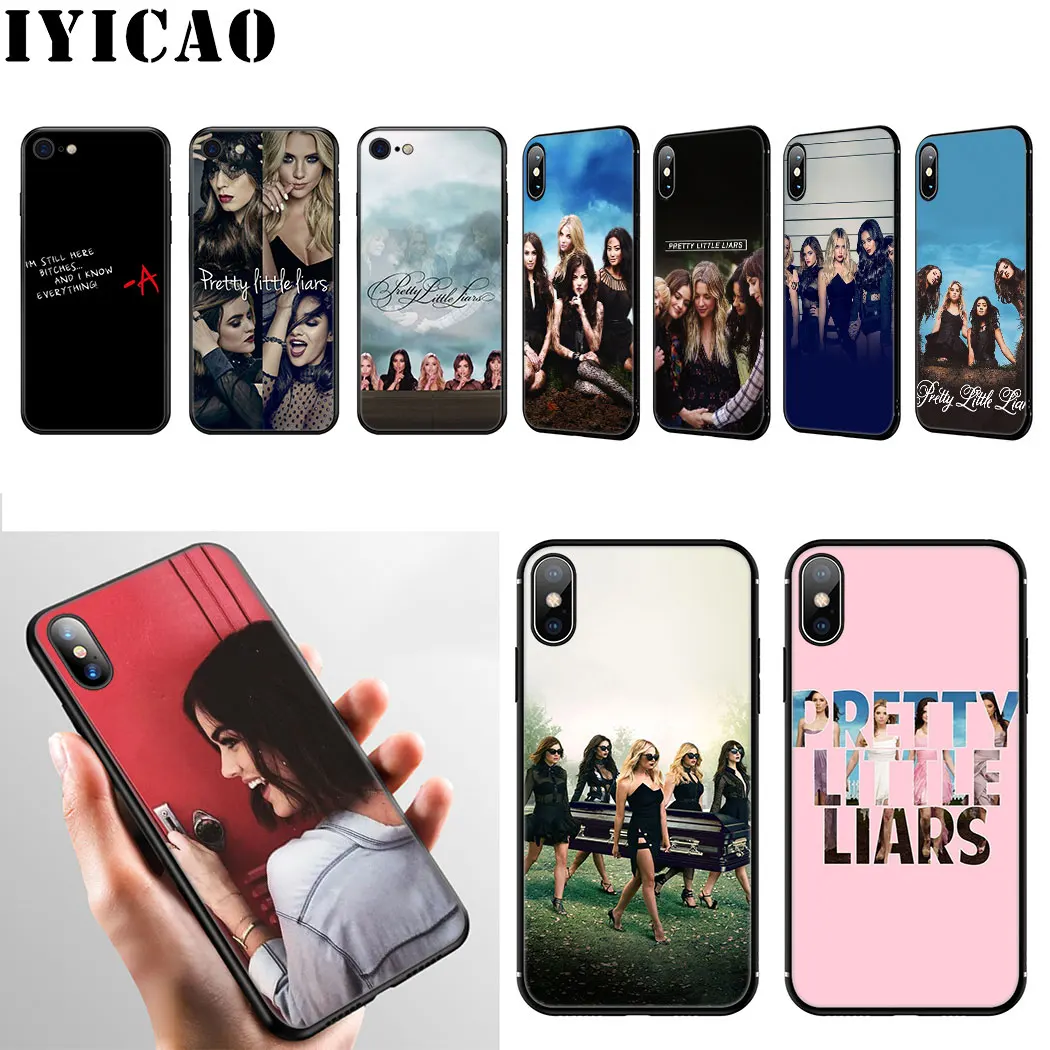 Pretty Little Liars girl Soft Silicone Case for iPhone 11 Pro Max XR X XS 6 6S 7 8 Plus 5 5S SE Phone Cover |