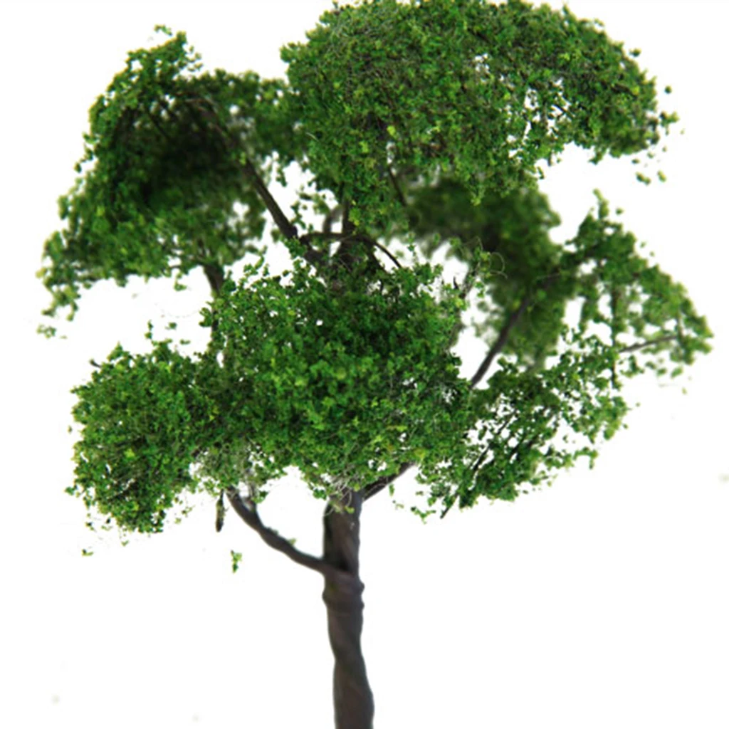 4.72'' Elm Tree Model Train Rialwary Park Landscape Wargame Diorama HO Scale