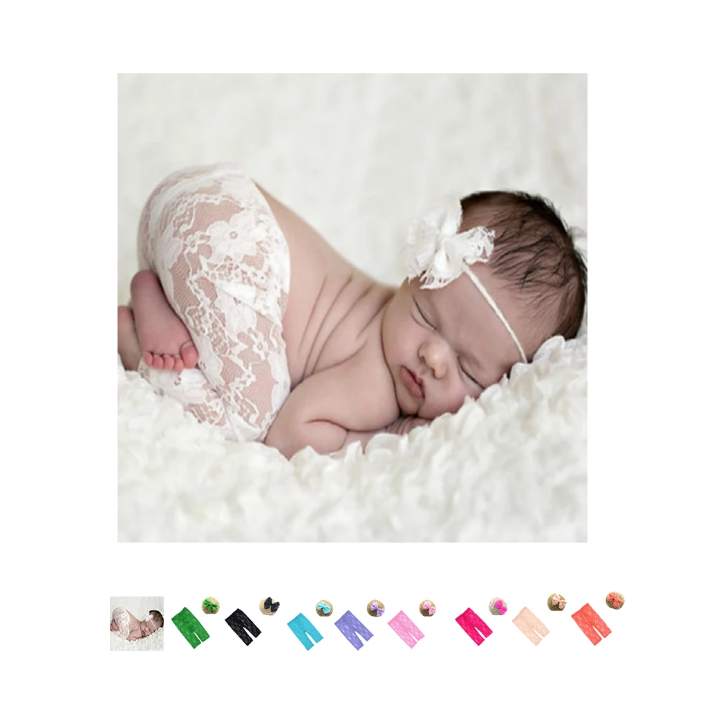 hand & footprint makers booklet 0-1Month Newborn Photography Props Baby Hat Headband Lace Romper Bodysuits Outfit Baby Girl Dress Costume Photography Clothing newborn and family photography