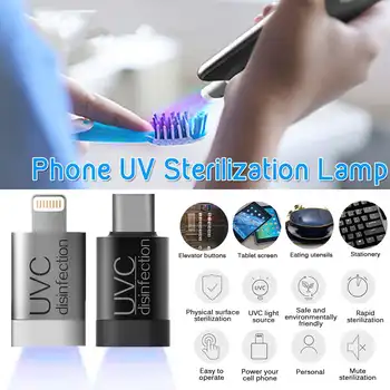 

Portable Handheld UV Germicidal Lamp USB Disinfection Sterilization Light UVC Sterilizing Germicidal Lamp For IOS For Android