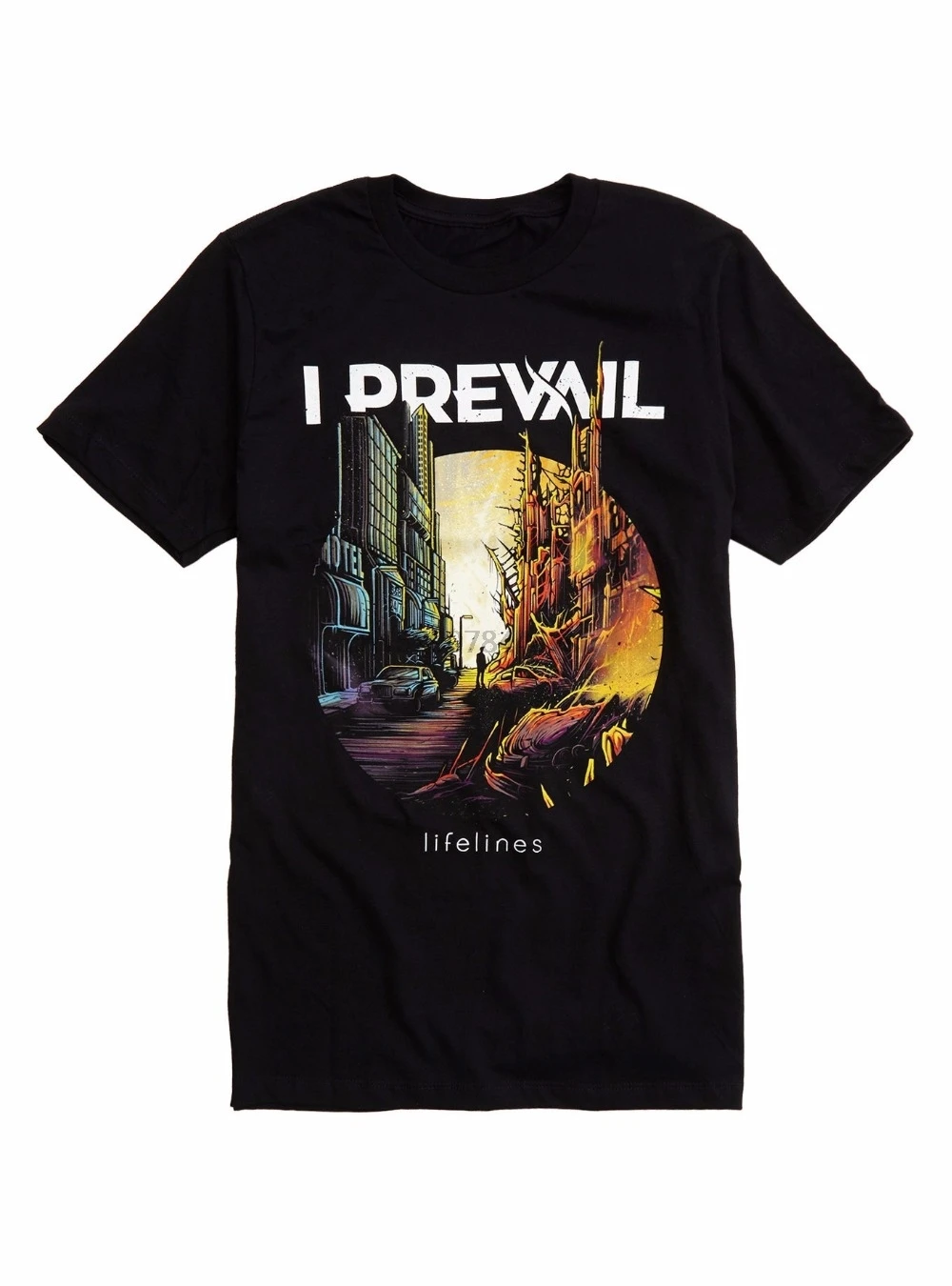 Мужская футболка с надписью I Prevail Lifelines Cover забавная высокого качества для мужчин