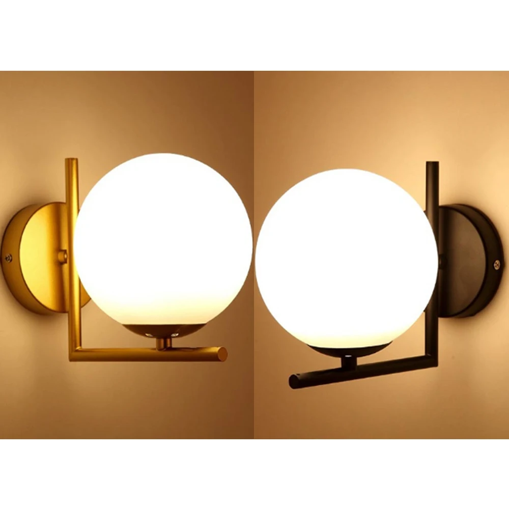 

Ball Wall Lamp Glass Lampshade Glass Light Glass Orb Pendant Wall Decor Lighting Lamp