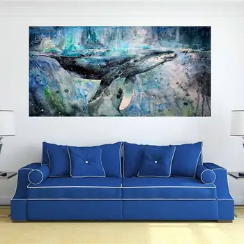 

Royaldream large size painting by numbers on wall art Hand Painted Wall Decorations Living Room canvas painting oil Picture