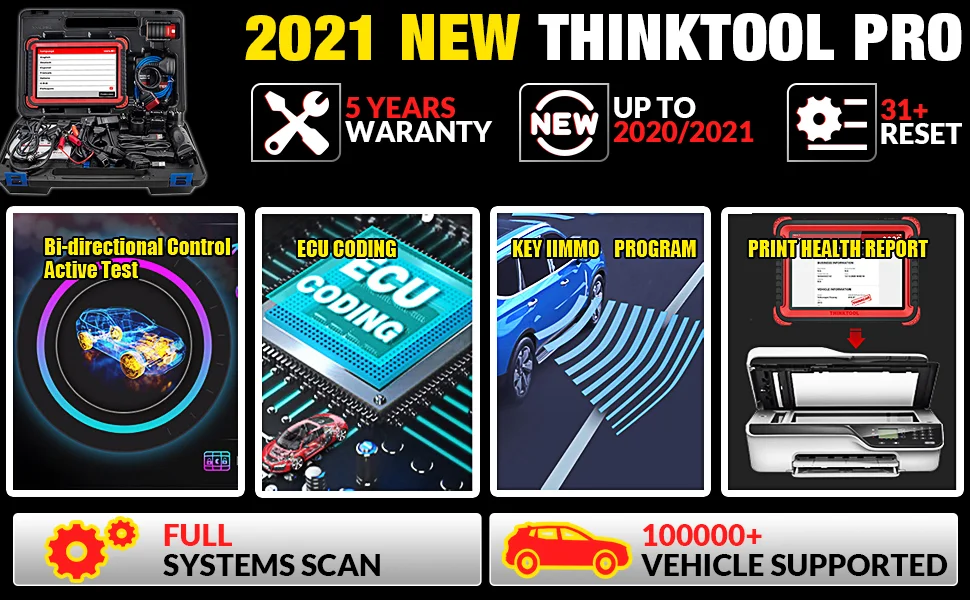 Рисунок 4 - Thinkcar Thinktool Pro полная система