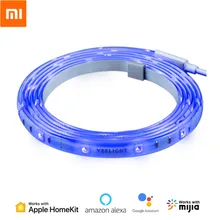 Xiaomi Yeelight световая полоса плюс умный светодиодный Светлая повязка Расширительная версия пульт дистанционного управления работа с HomeKit MIJIA умный дом приложение