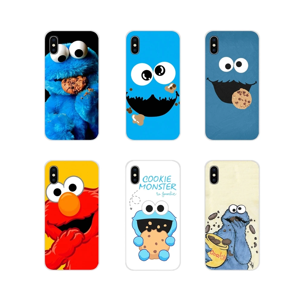 Чехол для телефона Elmo Cookie Monster BQ Aquaris S 5059 5035 6040L C V Plus X X2 Pro U U2 Lite M 2017 E 4 5 E5 X5