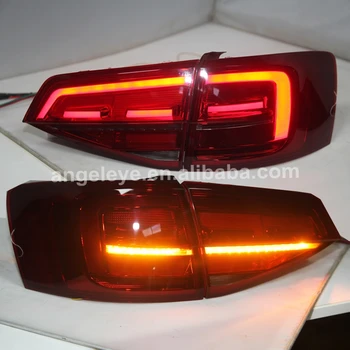 

Full LED Taillights Tail Lamps for V W new j etta 2015-2018 Flowing Turning Direction