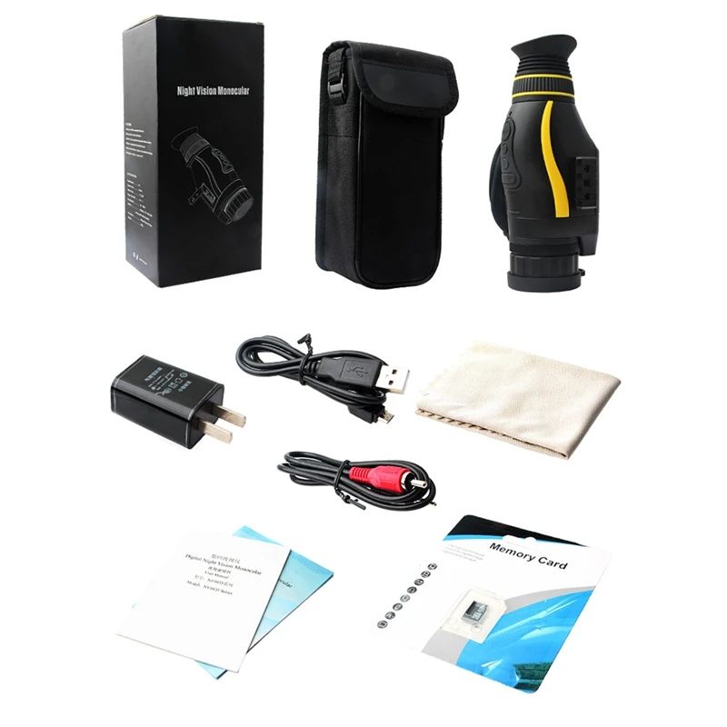  Portable 4X Digital Night Vision Monocular Multifunctional Handheld Telescope Optical Device Milita