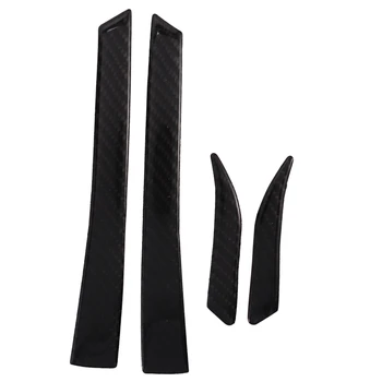 

New Carbon Fiber Rearview Mirror Sticker Cover Trim for Ford Mustang 2015-2017