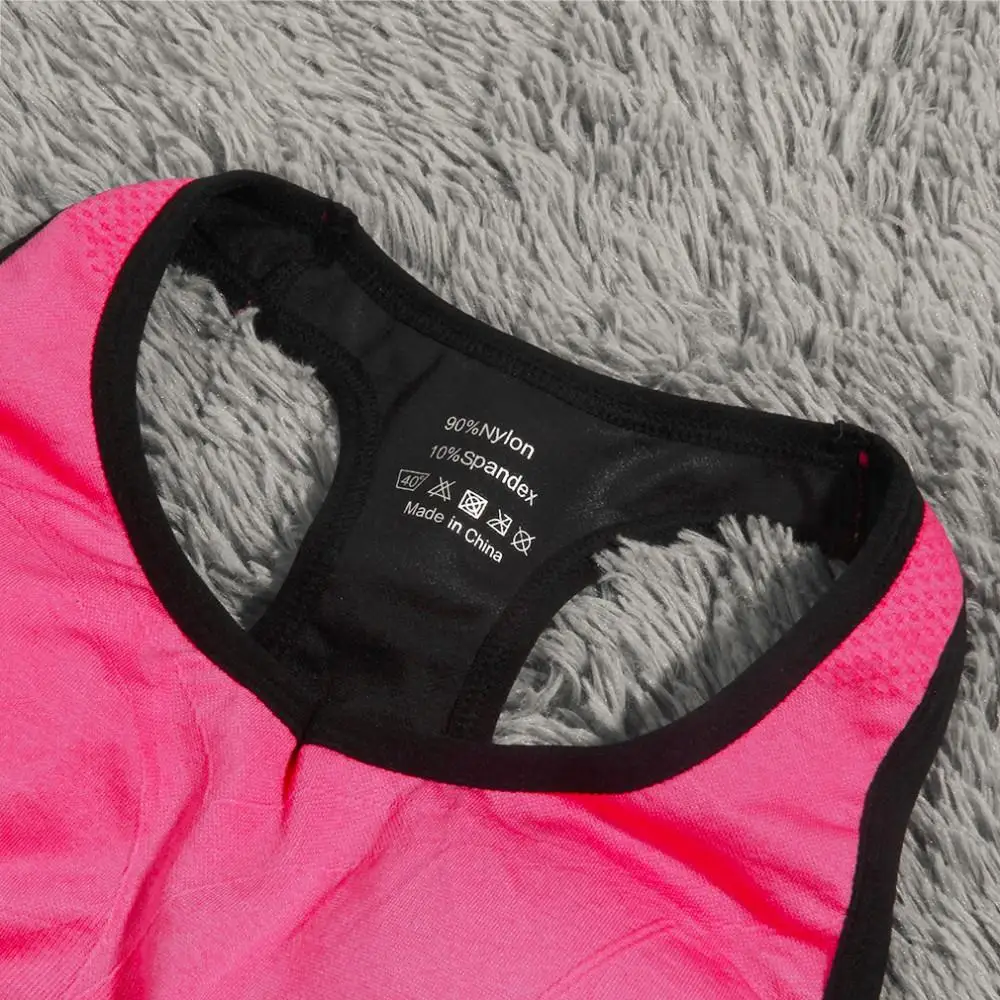 Female Shock Absorbing Quick Fast Dry Gym Fitness Running Sports Bra No Rims Full Cup Athletic Vest Underwear Best Price