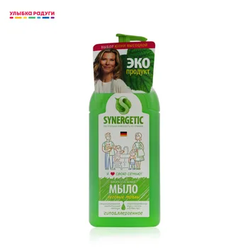 

Hand Soaps Synergetic 3102661 Улыбка радуги ulybka radugi r-ulybka smile rainbow косметика Beauty Health Skin Care Hands Nails Nail liquid toilet antibacterial