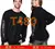 S M L XL Толстовка из чистого хлопка с длинным рукавом фитнес танец T480 V195 239