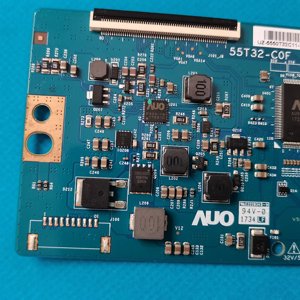 Ctrl bd Placa Lógica 55t32-cof 55t32-c0f T-con para H50a6200uk H50ae6100uk 50r6040e 55dc748 50pus6262 05 50puf6112 t3 50ce1820d2 - Image 2