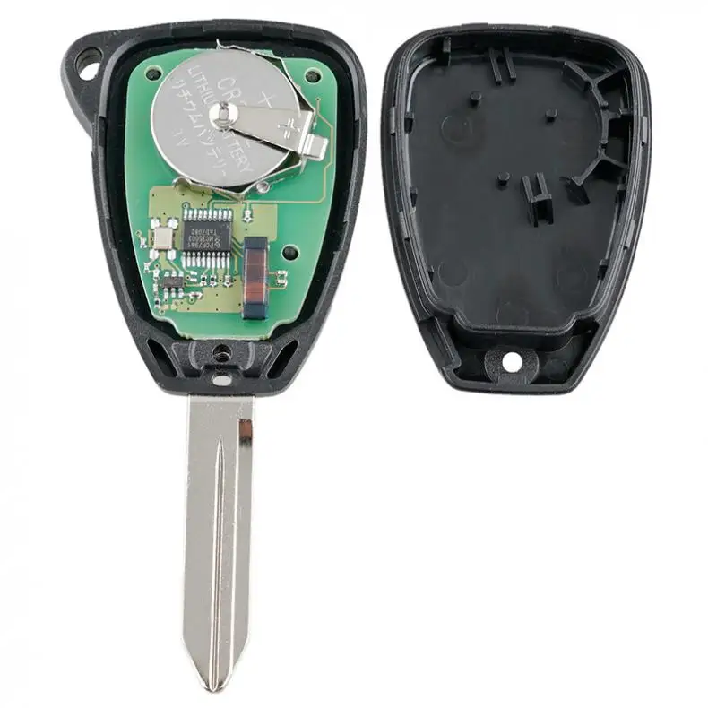 315 МГц 3+ 1 кнопки авто ключ дистанционного Uncut зажигания транспондер Keyless Fob Combo KOBDT04A подходит для Dodge
