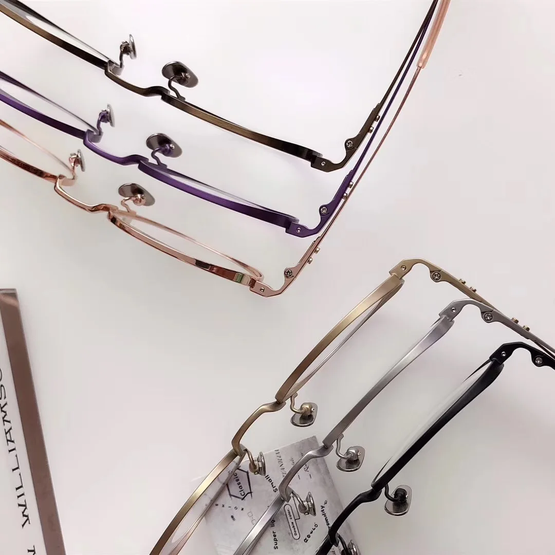 Матвей вильямсон IP титановый рецепт очки для мужчин и женщин Сверхлегкие Ретро Круглые оптические очки оправа винтажные очки