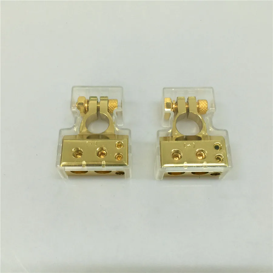 For car audio modified battery head clip gold plated connector spike a price for | Автомобили и мотоциклы