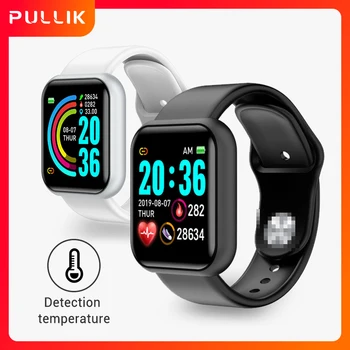 

Y68 Smart Watch thermometer Fitness Bracelet Activity Tracker Heart Rate Monitor Blood pressure Bluetooth for ios Android