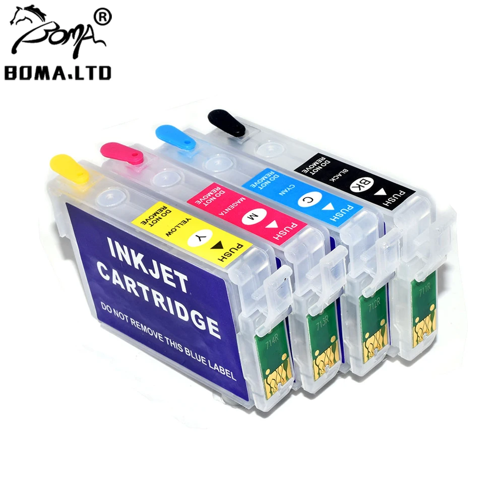 Cartucho de tinta recargable para impresora EPSON T0715 T0711, con Chip  ARC, para Stylus SX210, SX209, SX200, SX115, SX110, SX105, SX100, SX20,  SX21, D92, D120, 71 Uds.|Cartuchos de tinta| - AliExpress