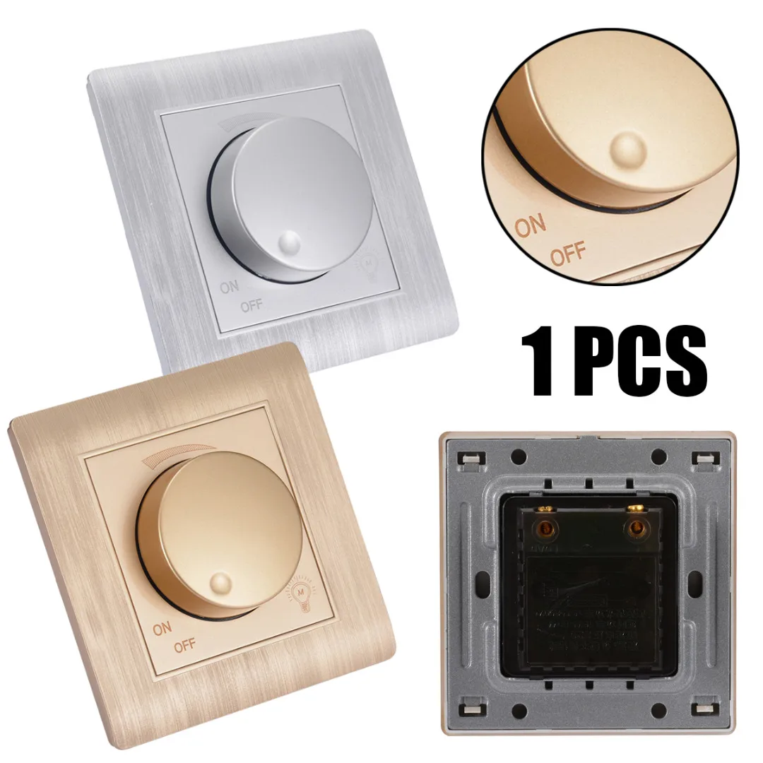 

AC 110V-250V LED Light Fan Dimmer Switch Lamp Light LED Bulb Wireless Switches Corridor Room Home Wall Panel Switch