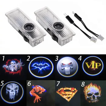 

2 PCS LED voiture courtoisie lampe Logo voiture porte bienvenue lumière ombre projecteur Laser pour BMWM E90 F01 F03 F10 M5 X3X5