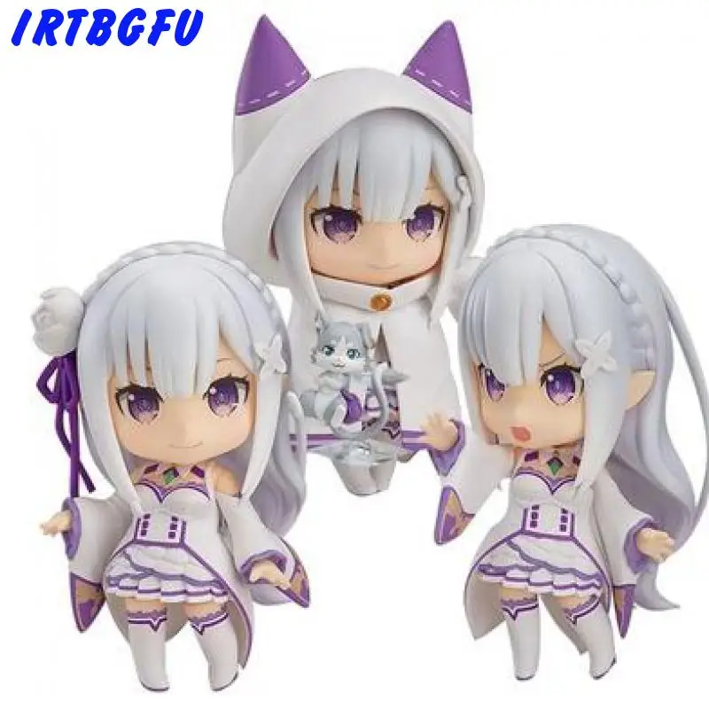 Экшн-фигурка аниме Emilia Q Version Re zero life In A Different World коллекционная детская игрушка