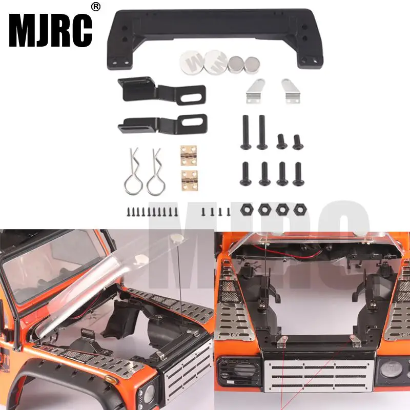 

1/10 simulation climbing car modification TRAXXAS TRX-4 82056-4 engine compartment cover bracket Lily page Car shell column TRX4