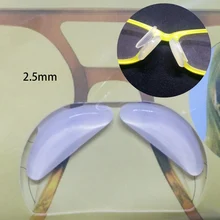 Новинка, 5 пар очков, солнцезащитные очки, клейкая силиконовая Нескользящая палочка на носу