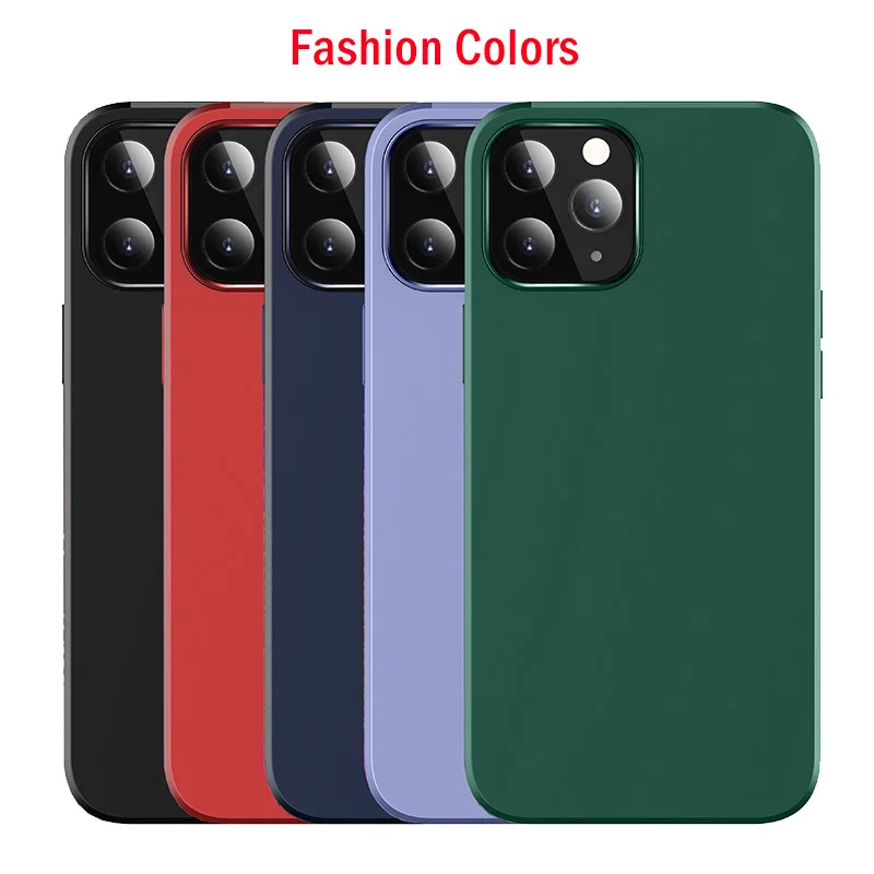 Матовый мягкий TPU чехол на магните для iPhone 12 11 Pro SE 2020 X XR XS Max Мини 6 6s 7 8 плюс крышка