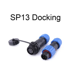 Enhanced Waterproof IP68 Multi - Pin Cable Connector with Plug and Socket Options - 5 Pin (Docking)