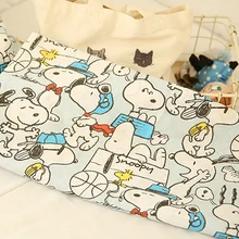 210*100 см Собака Хлопок Ткань ребенок день рождения обои/Diy ручной работы ремесло постельные принадлежности домашний кошелек из ткани одеяло