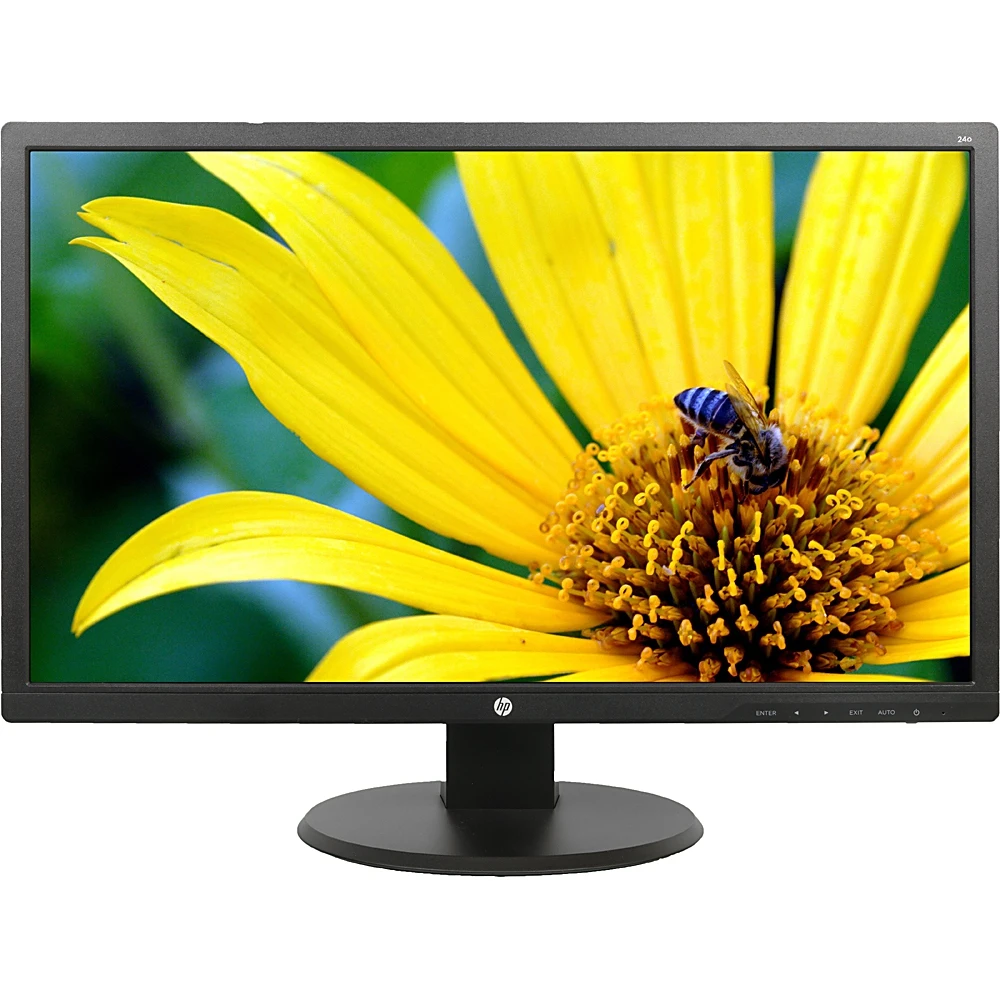 Монитор HP 24" 24o черный TN LED 1ms 16:9 DVI HDMI Mat 1000:1 250cd