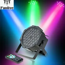 4 шт. лазерные огни звуковая активация сценический свет 36LED пульт дистанционного управления PAR свет RGB мыть эффект сценическая лампа вечерние DJ Бар Клуб