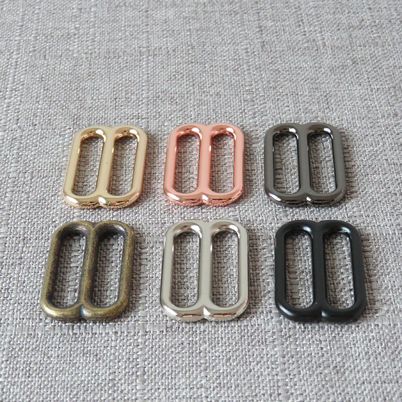 

100 pcs 25mm Metal belt buckles handbag bag dog cat collars knapsack garment straps buckle sewing accessory slider adjust buckle
