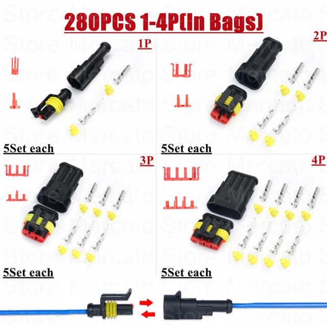 280PCS 1-4P(in bags)